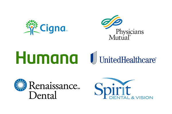 logo of popular dental insurance companies in USA that helps pay for dental implants